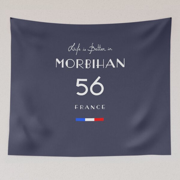 Item preview, Life is better in MORBIHAN Number 56 Bretagne France designed and sold by frenchsalsa.