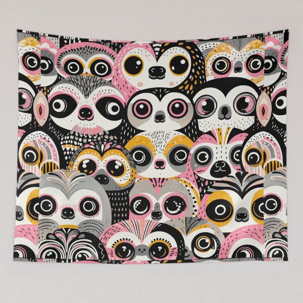 Item preview, Sloth Patterns Seamless designed and sold by Designowner.