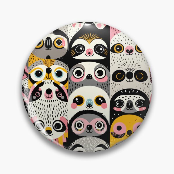 Item preview, Sloth Patterns Seamless designed and sold by Designowner.