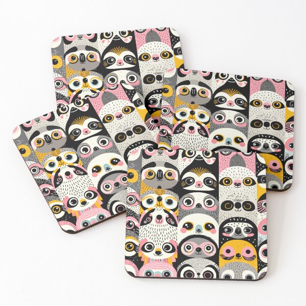 Item preview, Sloth Patterns Seamless designed and sold by Designowner.