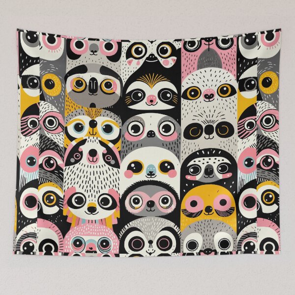 Item preview, Sloth Patterns Seamless designed and sold by Designowner.