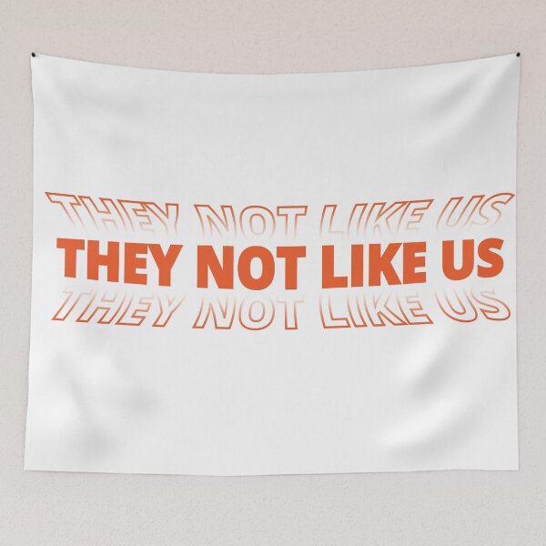 Item preview, They Not Like Us Kendrick Lamar Lyrics Drake Rap Battle Rap Beef Music Orange designed and sold by richakulkarni.