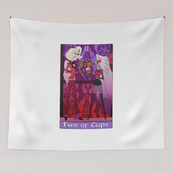 Item preview, Charlie and Vaggie Two of Cups designed and sold by Munro20.