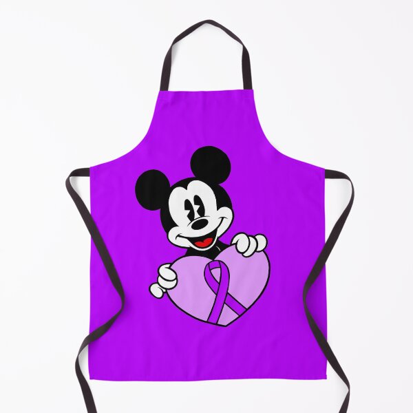 Item preview, Mouse with Heart Awareness Ribbon (Purple) designed and sold by CaitlynConnor.