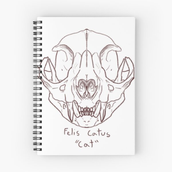 Item preview, Domestic Cat Skull designed and sold by GrilledRetro.