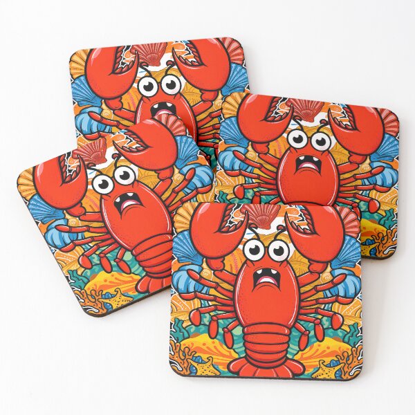 Item preview, Lobster Doodle Art T-Shirt designed and sold by Witty Shirts.