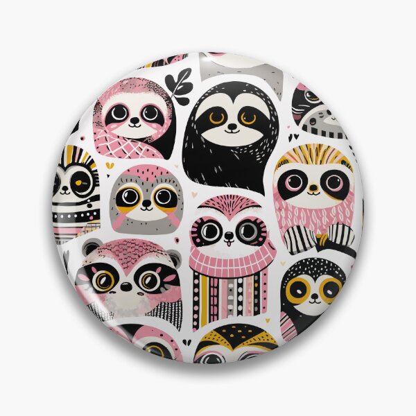Item preview, Sloth Patterns Seamless designed and sold by Designowner.
