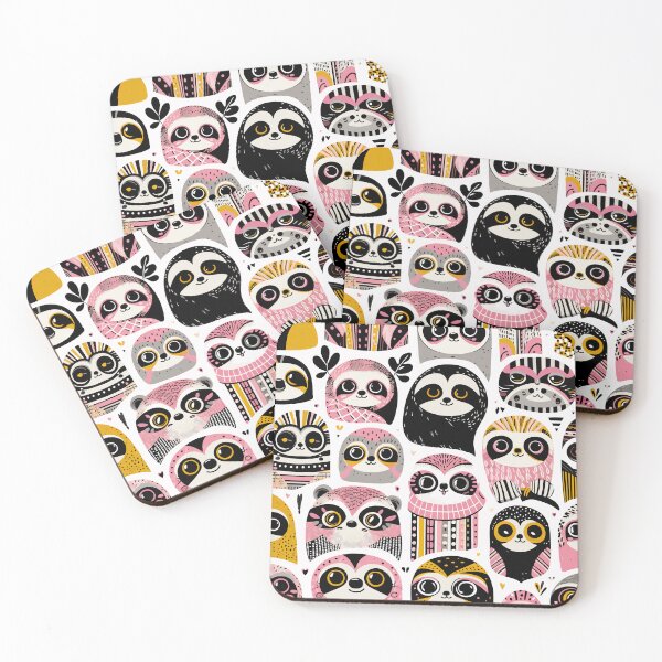 Item preview, Sloth Patterns Seamless designed and sold by Designowner.