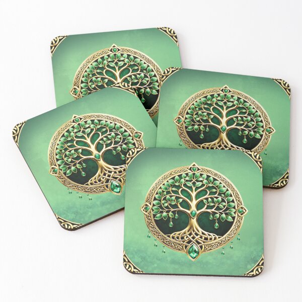 Item preview, The tree of life with Celtic knots. designed and sold by nicky2342.