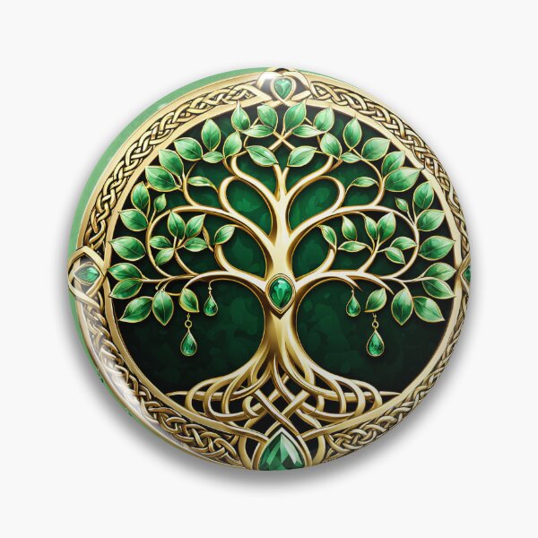 Item preview, The tree of life with Celtic knots. designed and sold by nicky2342.