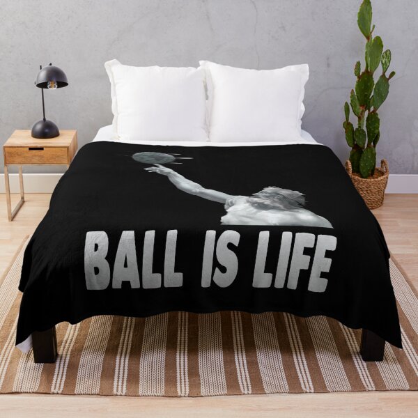 Item preview, god plays basketball - Ball is Life - blue designed and sold by CutOriginalArt.