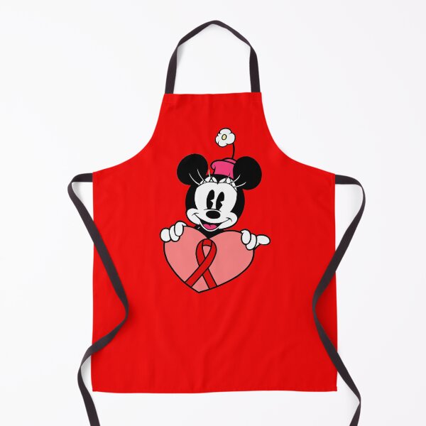 Item preview, Girl Mouse with Heart Awareness Ribbon (Red) designed and sold by CaitlynConnor.