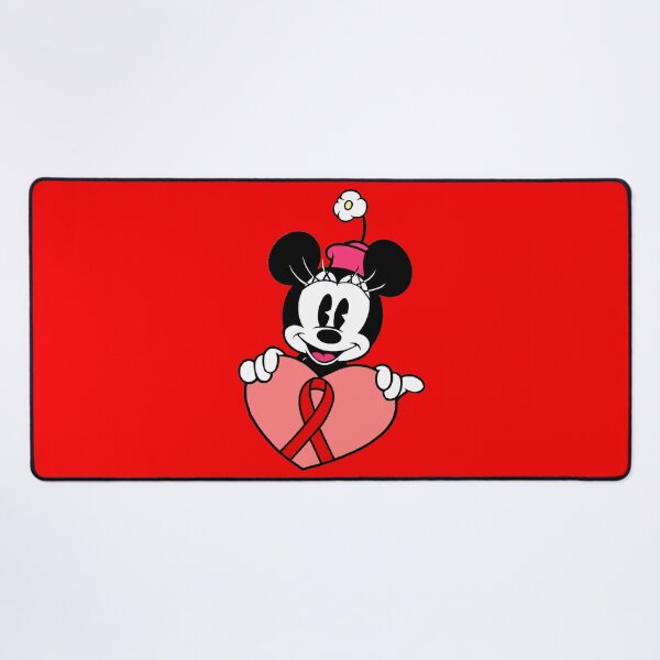 Item preview, Girl Mouse with Heart Awareness Ribbon (Red) designed and sold by CaitlynConnor.