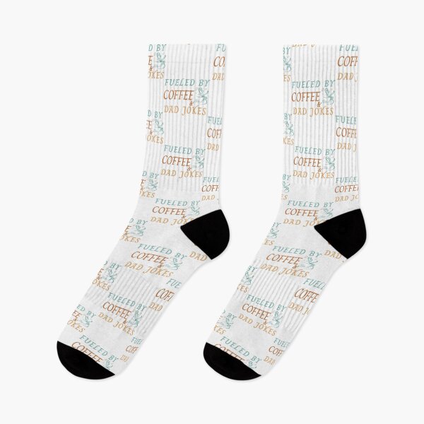 Item preview, Fueled by coffee & dad jokes. designed and sold by Haute-Modiste.