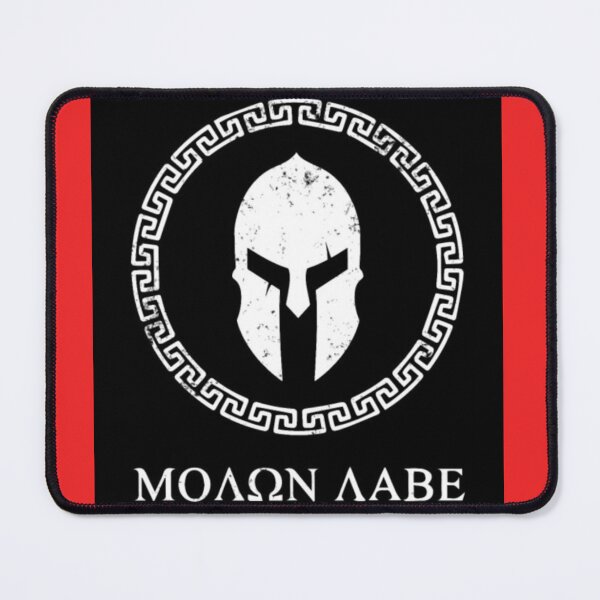 Item preview, "Defiance Unleashed: 'Come and Take Them' Spartan Shield" designed and sold by Mrpalaad.