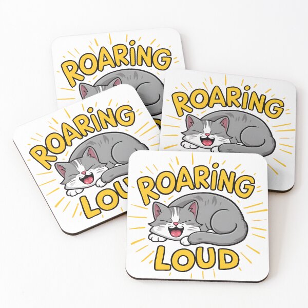 Item preview, Cat Funny Roaring Loud designed and sold by deviatepolo.
