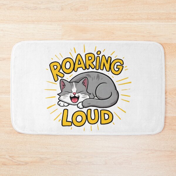 Item preview, Cat Funny Roaring Loud designed and sold by deviatepolo.