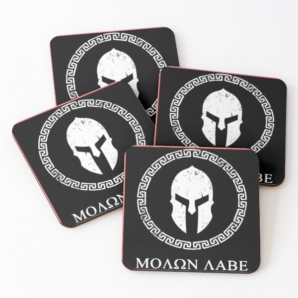 Item preview,  "Defiance Unleashed: 'Come and Take Them' Spartan Shield" designed and sold by Mrpalaad.