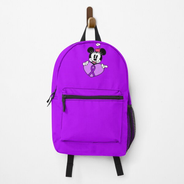 Item preview, Girl Mouse with Heart Awareness Ribbon (Purple) designed and sold by CaitlynConnor.