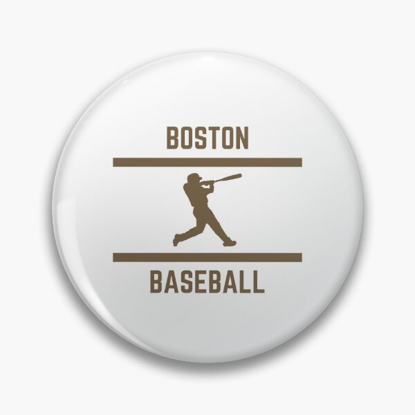 Artikelvorschau, Boston Baseball in Goldfarbe entworfen und verkauft von IssaraStudio.