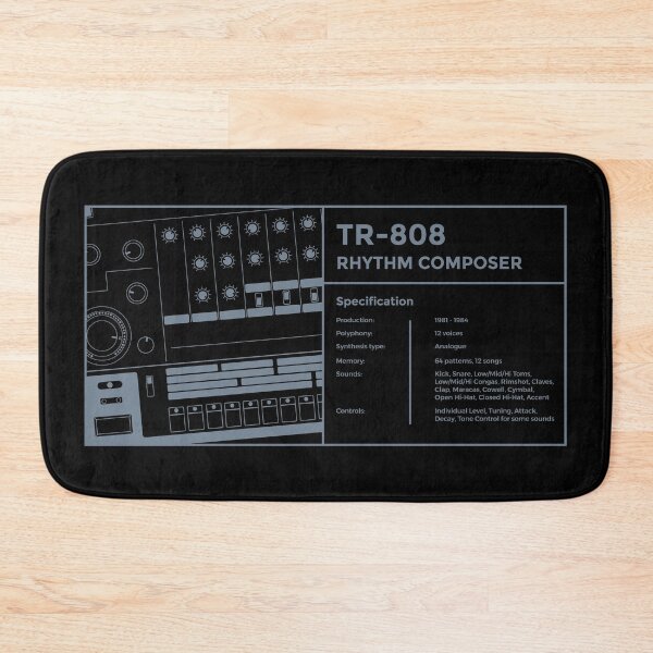 Item preview, 808 Drum Machine for Dawless Beatmaker and Musician designed and sold by AtomicMalibu.