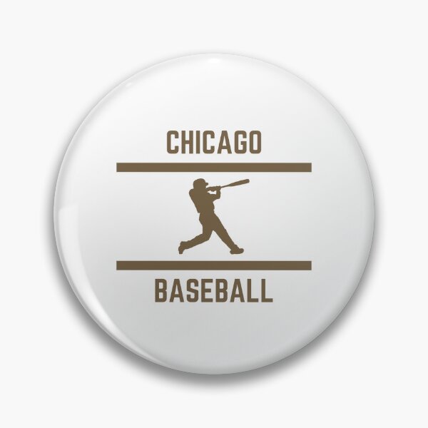 Artikelvorschau, Chicago Baseball in Goldfarbe entworfen und verkauft von IssaraStudio.