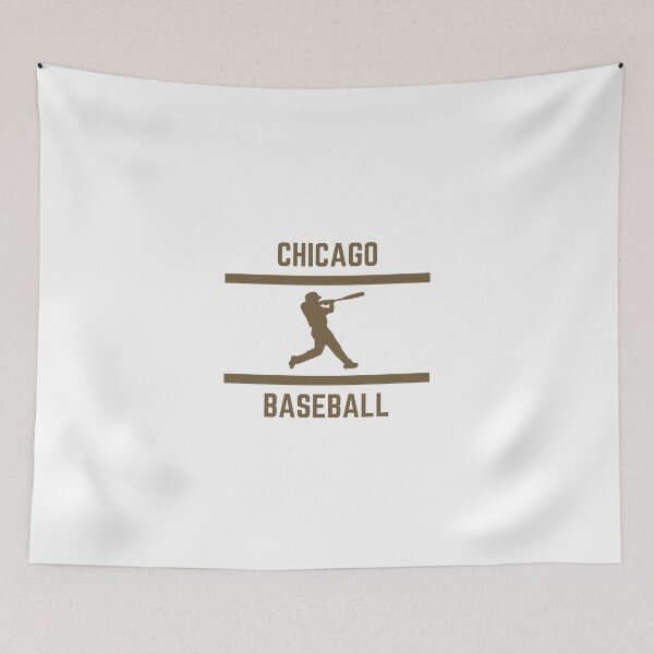 Item preview, Gold Color Chicago Baseball designed and sold by IssaraStudio.