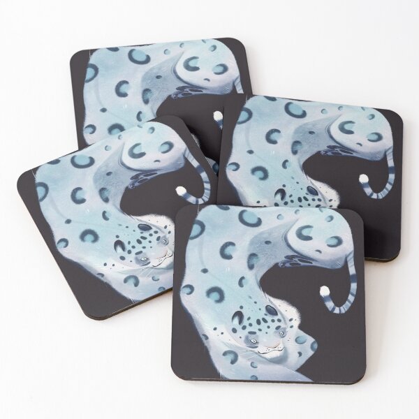 Item preview, Majestic Snow Leopard: Elegant Wildlife Art	 designed and sold by HeatheRaragon.