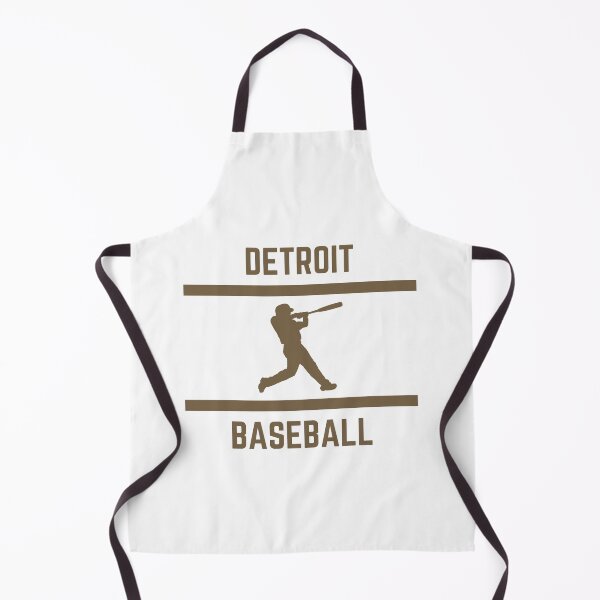 Item preview, Gold Color Detroit Baseball designed and sold by IssaraStudio.