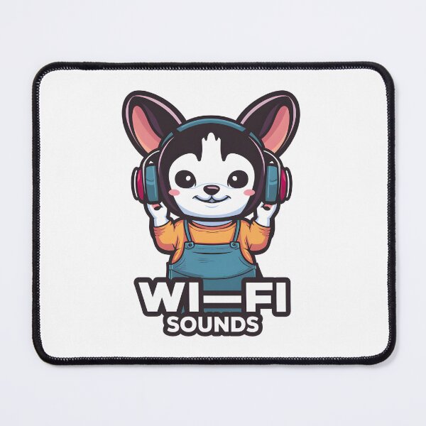 Item preview, Next to the chiwawa, the text "Wi-Fi sounds" designed and sold by garasani.