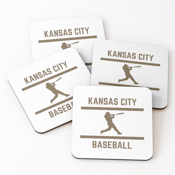 Item preview, Gold Color Kansas City Baseball designed and sold by IssaraStudio.