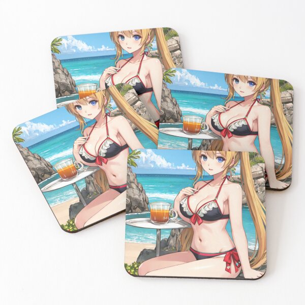 Item preview, Blonde Anime Girl in Bikini designed and sold by kenvel.