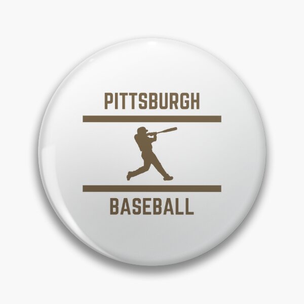 Artikelvorschau, Pittsburgh Baseball in Goldfarbe entworfen und verkauft von IssaraStudio.