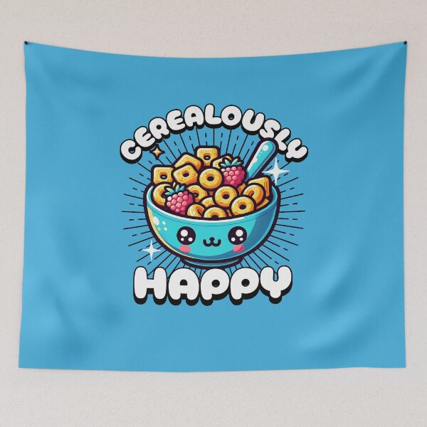 Item preview, Cerealously Happy designed and sold by Khihi.