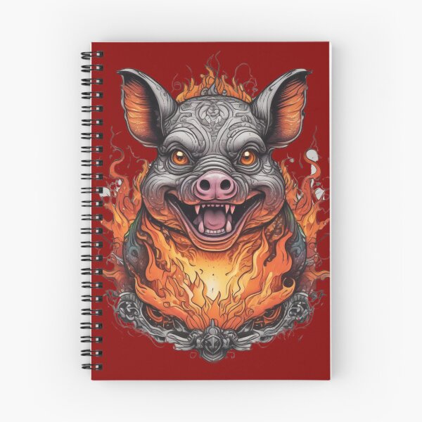 Item preview, Demon Pig designed and sold by pUNKnown.