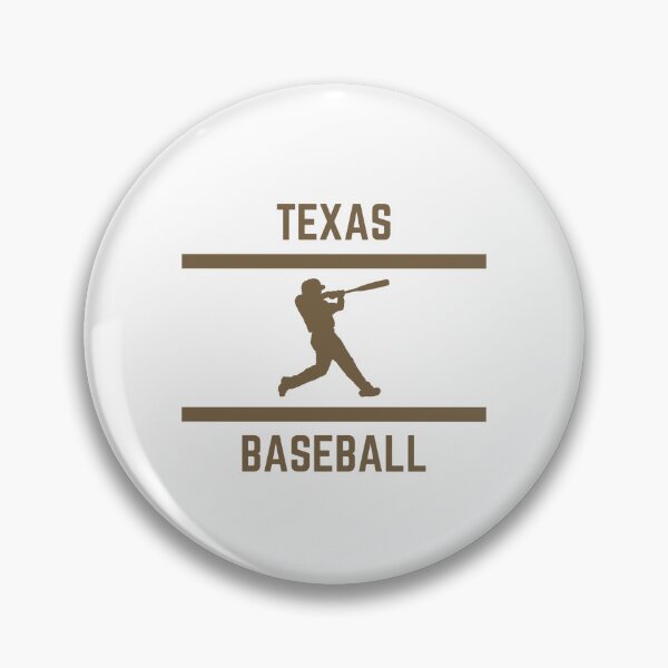 Artikelvorschau, Texas Baseball in Goldfarbe entworfen und verkauft von IssaraStudio.