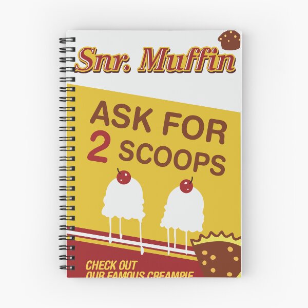 Item preview, Snr Muffin 2 Scoops designed and sold by REALsaintpetty.