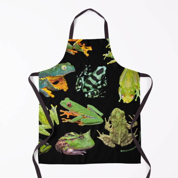 Item preview, Tropical Frogs Collage! Tree-frogs, dart-frogs and more! designed and sold by Crotaluszonata.