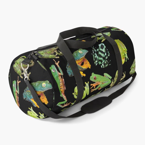 Item preview, Tropical Frogs Collage! Tree-frogs, dart-frogs and more! designed and sold by Crotaluszonata.