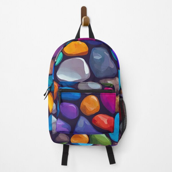 Item preview, colorful stones with color patterns designed and sold by KINGSMILESTORE.