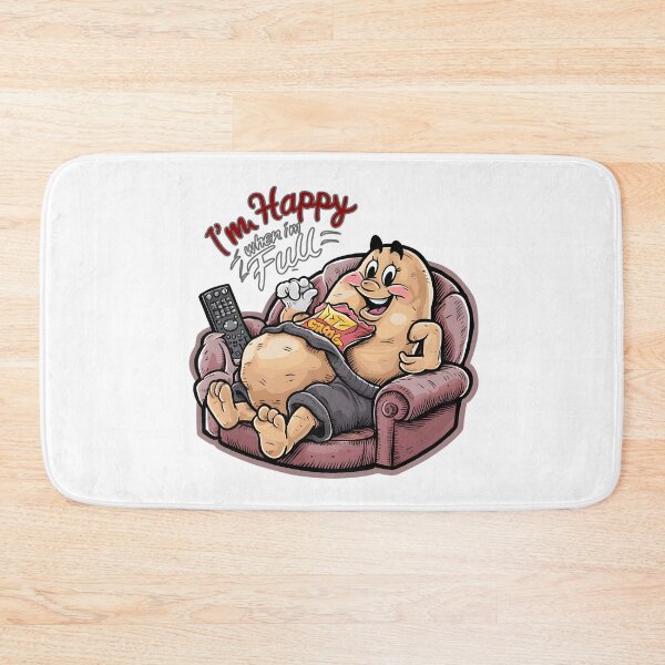 Item preview, Full Potato "I'm happy when I'm full" designed and sold by garasani.
