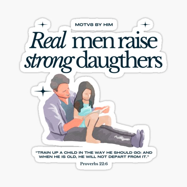 Item preview, Real Men Raise Strong Daugthers designed and sold by Motv8byHim.