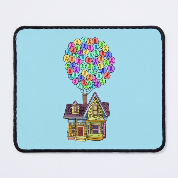 Item preview, Flying Awareness Ribbon Balloon House designed and sold by Chronic Illness Awareness Shop.