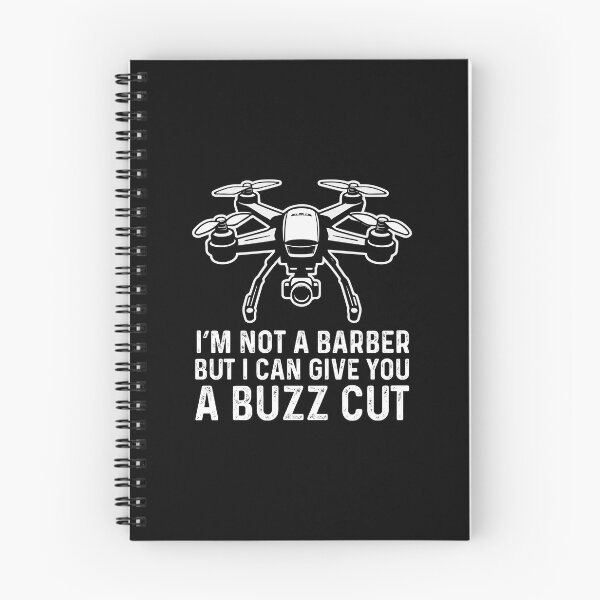 Item preview, I'm Not A Barber But I Can Give You A Buzz Cut Funny Drone Pilot designed and sold by GravitiTees.