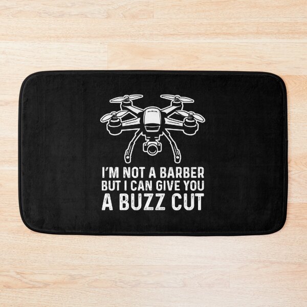 Item preview, I'm Not A Barber But I Can Give You A Buzz Cut Funny Drone Pilot designed and sold by GravitiTees.