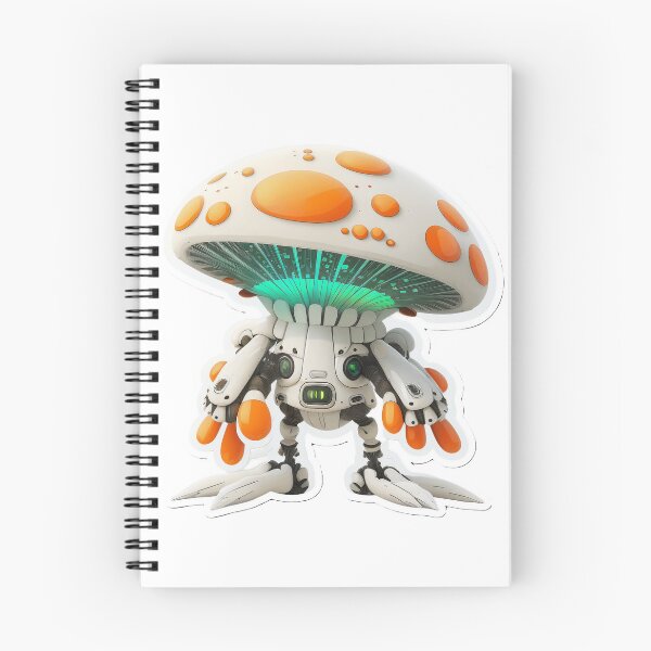 Item preview, Mushroom 3D Robot designed and sold by myfigaidea.