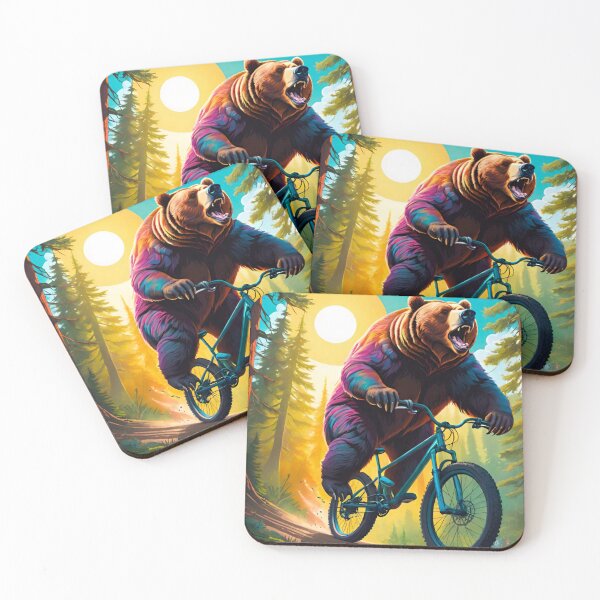 Item preview, Trail Blazer: Grizzly Bear MTB Adventure designed and sold by GrizzlyCollective.