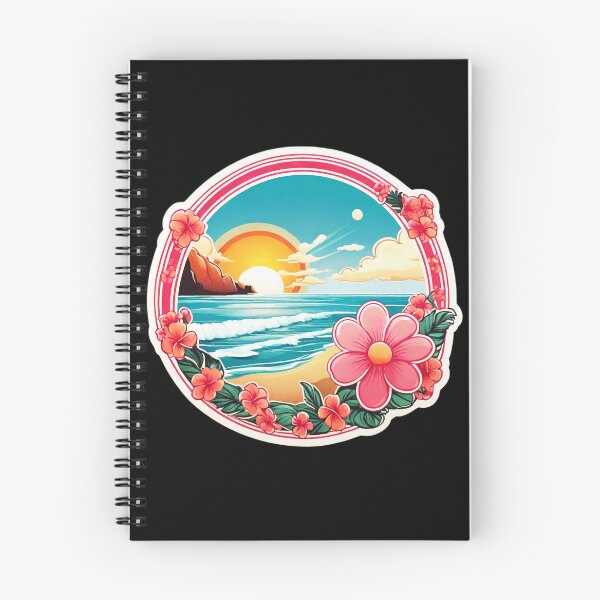 Item preview, Bubblegum Sun over Hawaii Beach with Orchids designed and sold by NautiChic.