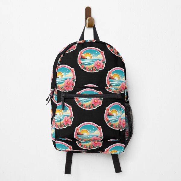 Item preview, Bubblegum Sun over Hawaii Beach with Orchids designed and sold by NautiChic.