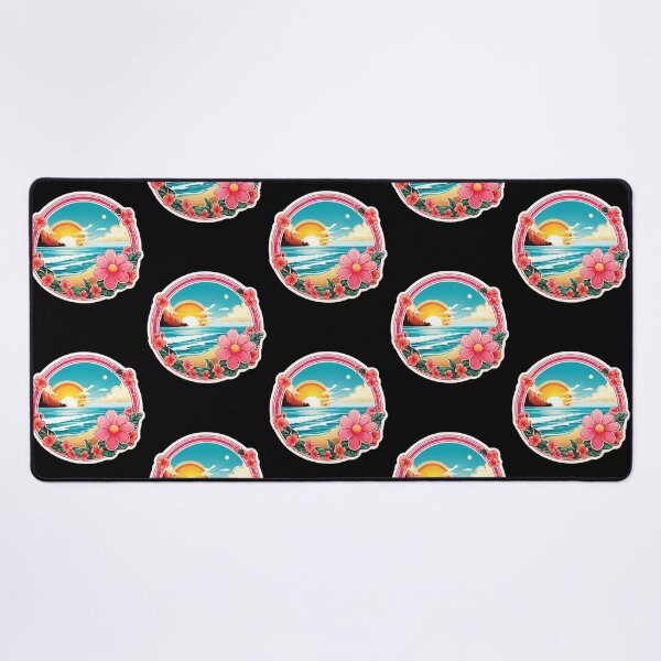 Item preview, Bubblegum Sun over Hawaii Beach with Orchids designed and sold by NautiChic.